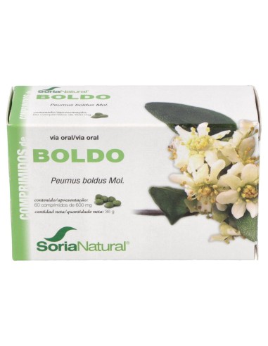 Soria Natural Boldo Comprimidos 60Comp