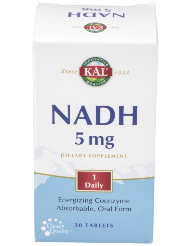 Nadh 5Mg. Enada 30Comp. Kal