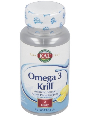 Krill Omega 3 60Perlas Kal