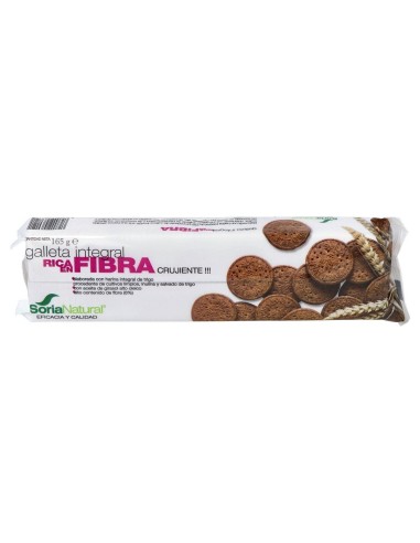 Soria Natural Galleta Integral Rica En Fibra 165G