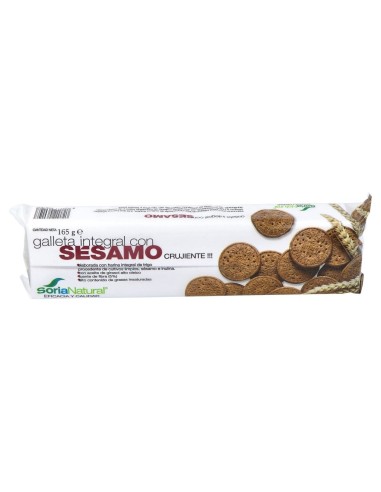 Soria Natural Galleta Integral Con Sésamo 165G