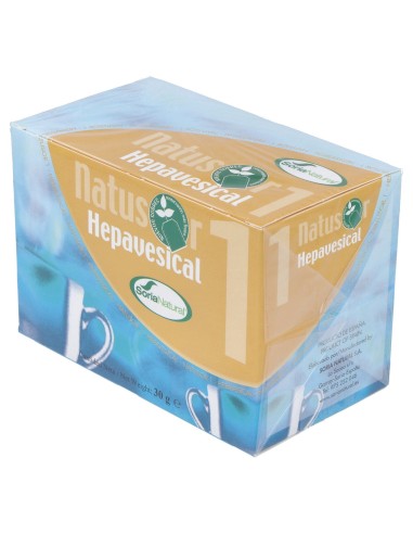 Soria Natural Natusor 01 - Hepavesical 20 Filtros