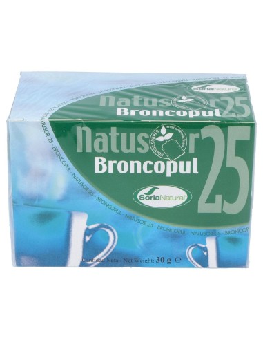 Soria Natural Natusor 25 - Broncopul 20 Filtros