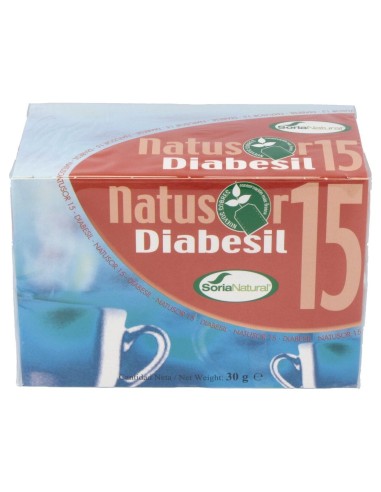 Soria Natural Natusor 15 - Diabesil 20 Filtros