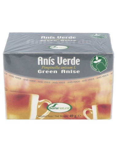 Soria Natural Anís Verde Infusión 20 Filtros