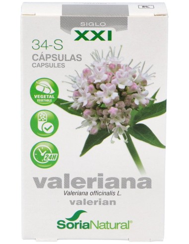 Soria Natural Valeriana Retard 30-S 30Cáps