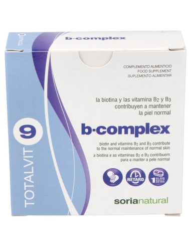 Soria Natural Totalvit 09 B-Complex 28Comp