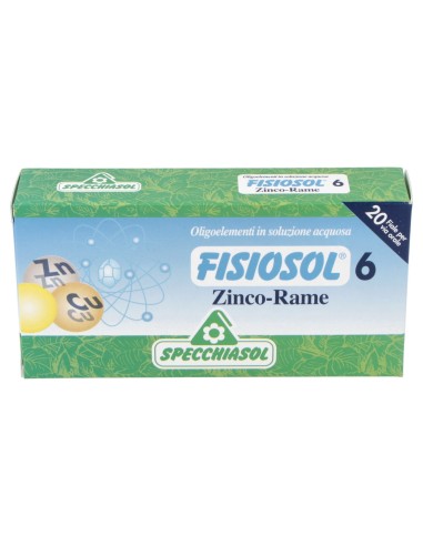 Fisiosol 06 Zinc-Cobre 20Amp.