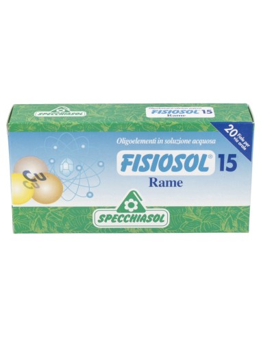 Fisiosol 15 Cobre 20Amp.