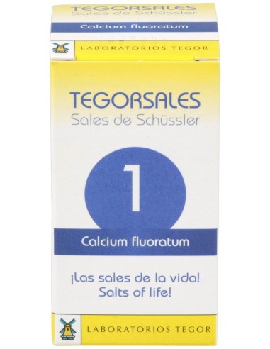 Calcium-Fluor.D12 Tegorsales (Nº1) 350 Comp.20G