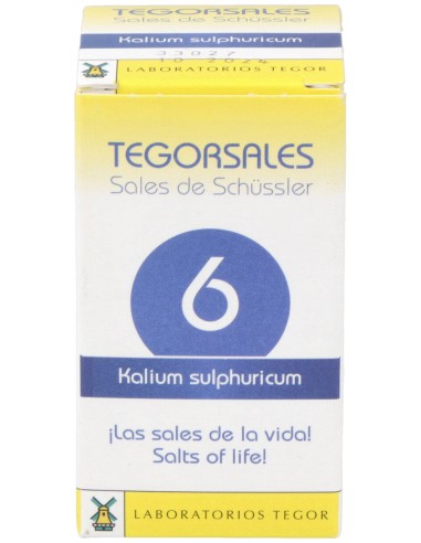 Kalium-Sulf.D6 Tegorsales (Nº6) 350 Comp.20G