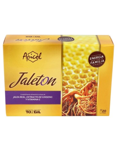 Apicol Jaleton J.Real Ginseng 20Amp