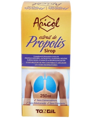 Apicol Extracto Propolis Jarabe 250Ml.