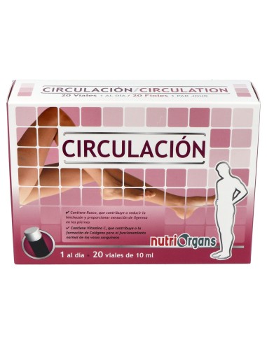 Tongil Nutriorgans Circulación 20 Viales