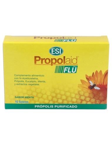 Esi Propolaid Flu Sabor Menta 10 Sobres