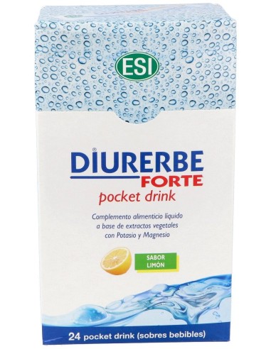 Diurerbe Forte Pocket Drink Sabor Limon 24Sbrs.