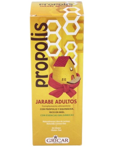 Propolis+Ecninacea Jarabe Adultos 200Ml. Gricar