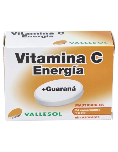 Vallesol Vitamina C + Guarana 24C Mastic