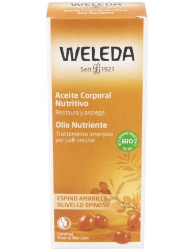 Weleda Aceite Corporal De Espino Amarillo 100Ml