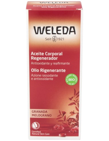 Aceite Corporal De Granada Regenerador 100Ml.