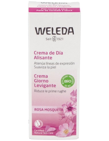 Weleda Crema De Día Alisante Piel Normal Seca Rosa Mosqueta 30Ml