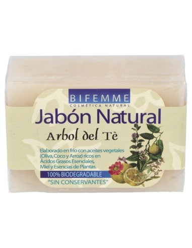 Jabon De Aceite Arbol Del Te 100Gr Bifemme