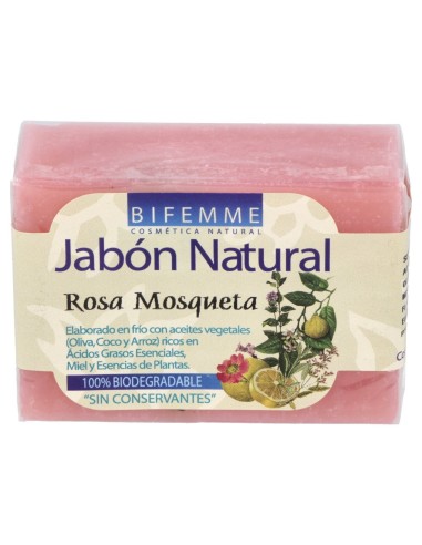 Jabon Exf.Rosa Mosqueta 100Gr Bifemme