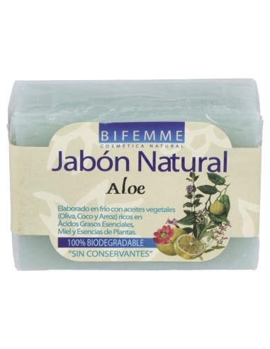 Jabon De Aloe Vera 100Gr Bifemme