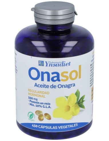 Onasol Onagra 500Mg Vit.E 10Mg 450 Perlas