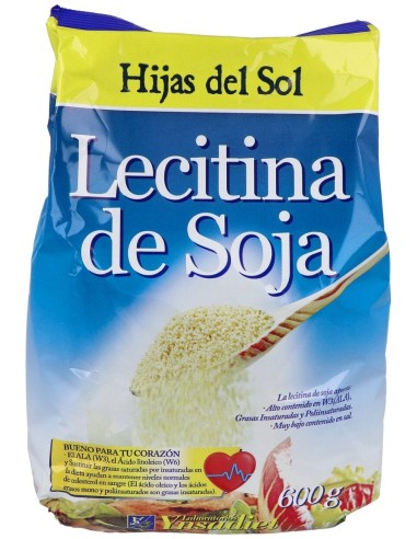 Lecitina De Soja Granulada 600Gr.Gmo Hijas Del Sol