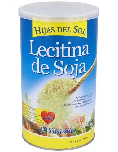 Lecitina De Soja Granulada 450Gr.Gmo Hijas Del Sol