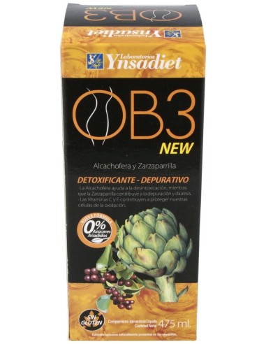 Ob3 Drenante Jarabe 475Ml.