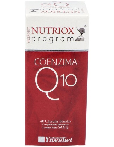 Ynsadiet Coenzima Q-10 Nutriox 40Cáps