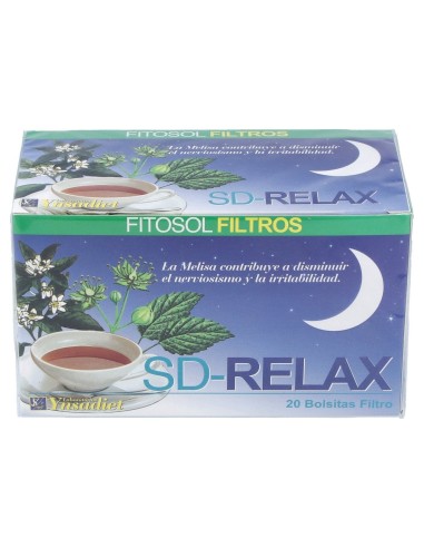 Ynsadiet Sd Relax Infusión Relajante 20 Sobres