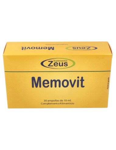 Zeus Memovit 30 Ampollas