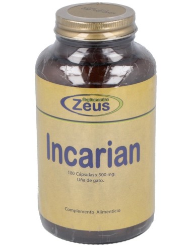 Incarian Uña De Gato 500Mg. 180Cap.