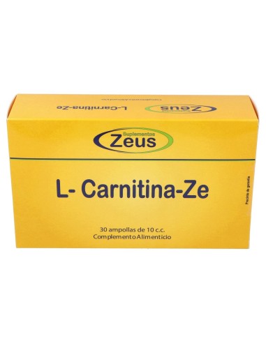Zeus L-Carnitina 30 Ampollas