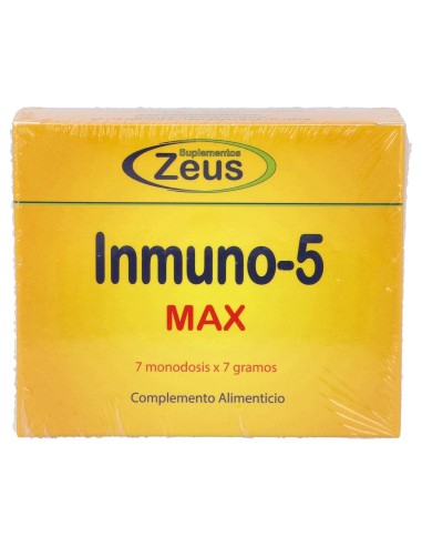 Zeus Inmuno-5 Max 7 Sobres