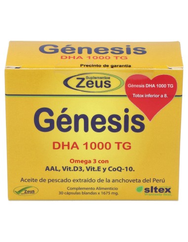 Genesis Dha Tg 1000 Omega 3 30Cap.