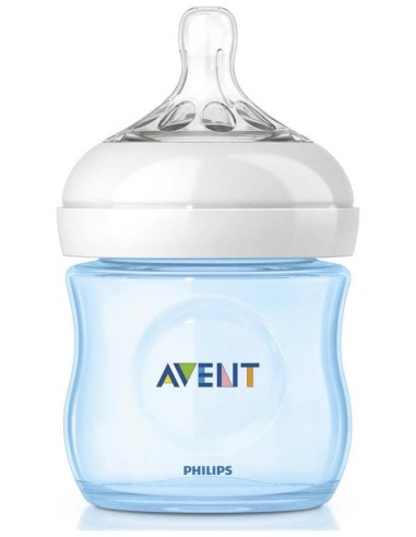 Avent Natural Biberón Recién Nacidos Azul 125Ml 1Ud