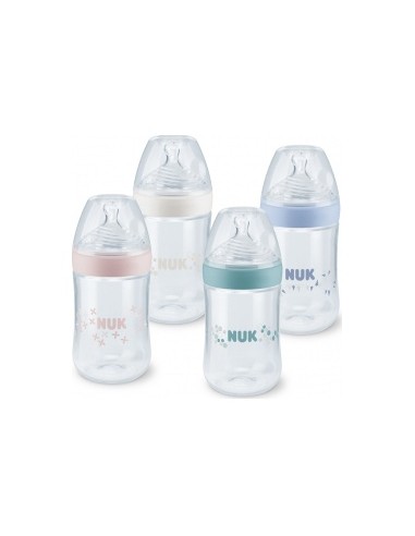 Nuk Nature Sense Biberón 260Ml Silicona 0-6 M