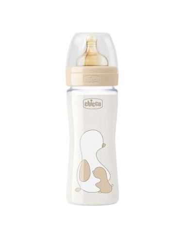 Biberon Chicco Touch Vidrio Neutro 240Ml