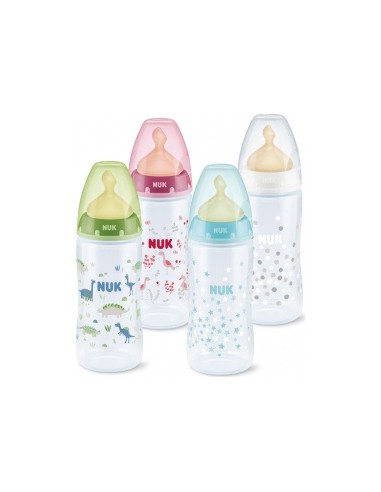 Nuk® Biberón First Choice Tetina Látex Orificio M Talla 1 300Ml 1Ud