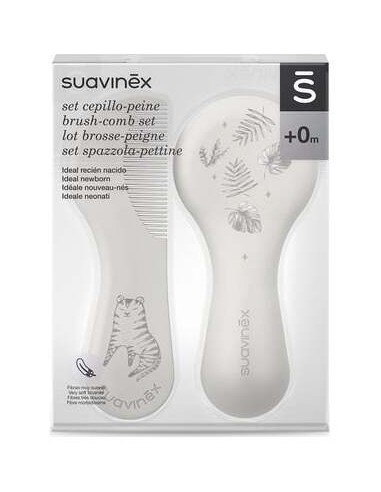 Suavinex® Set Cepillo Y Peine Infantil Decorado
