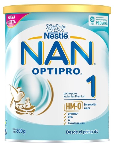 Nan Optipro 1 Leche Lactantes 800 Gr