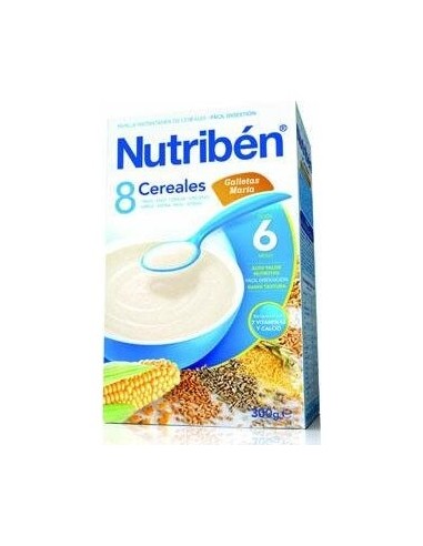 Nutribén® 8 Cereales Y Galletas María 600G