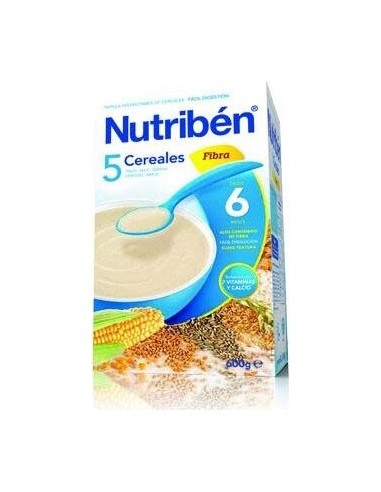 Nutriben 5 Cereales Fibra 600 G