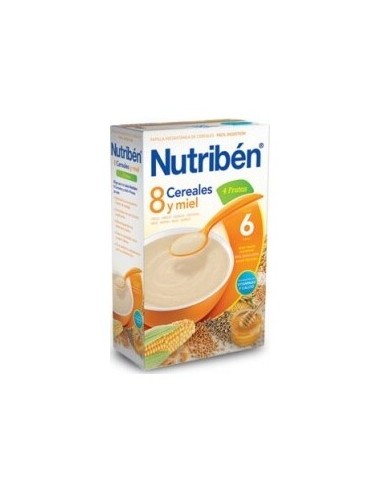Nutribén® 8 Cereales Con Miel Y 4 Frutas 600G