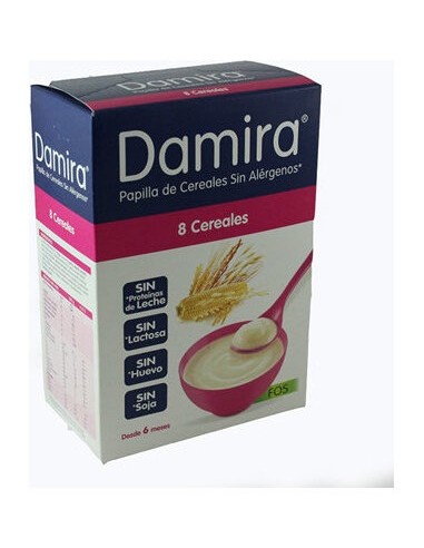 Damira Papilla 8 Cereales Fos 600 Gramos