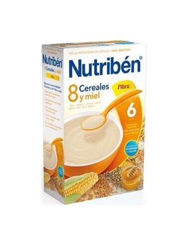Nutriben 8 Cereales Y Miel Fibra 600 Gr